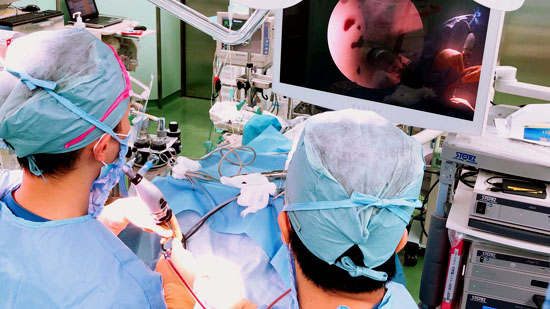 神経内視鏡・外視鏡システム | 藍の都脳神経外科病院